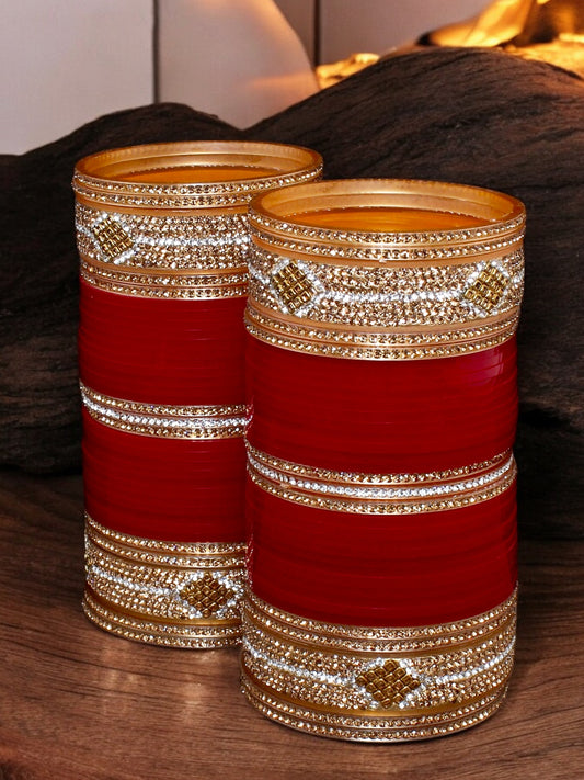 Designer Bridal Punjabi Chuda For Women