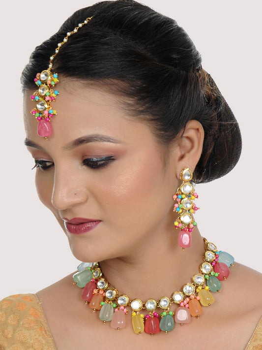 Kundan Choker Necklace set