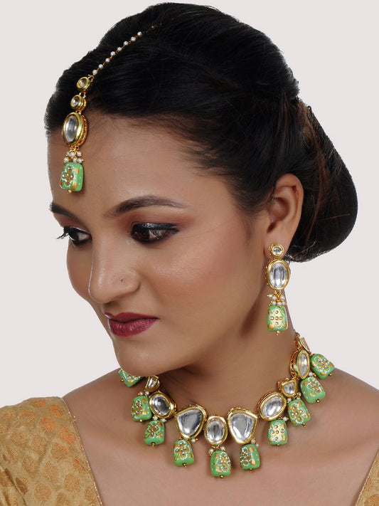 Kundan Choker Necklace set