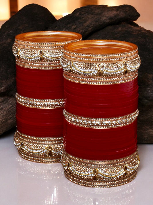 Designer Bridal Punjabi Chuda For Women