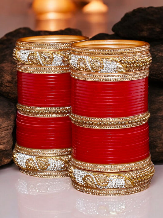 Designer Bridal Punjabi Chuda For Women