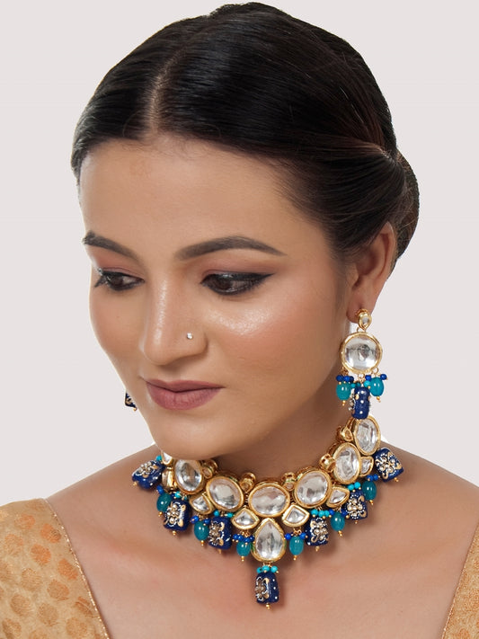 Kundan Choker Necklace set