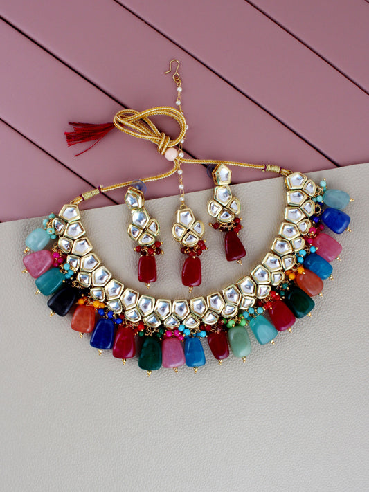 Kundan Choker Necklace set