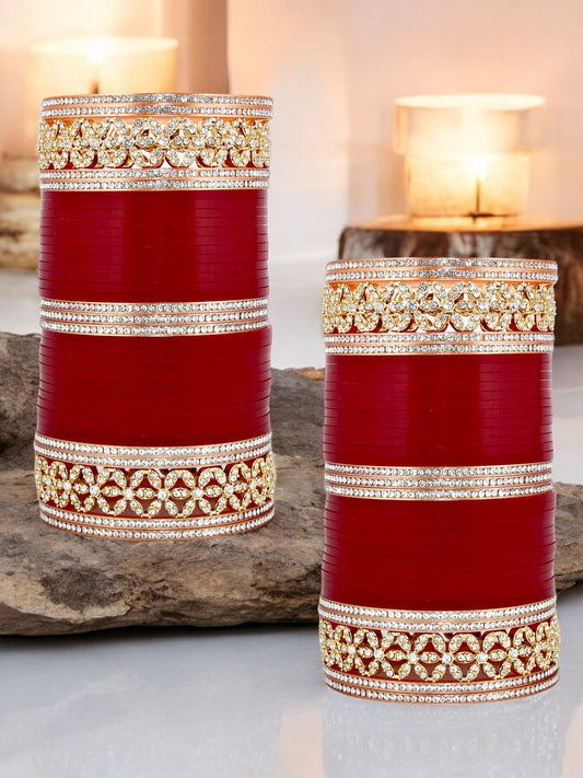 Designer Bridal Punjabi Chuda For Women