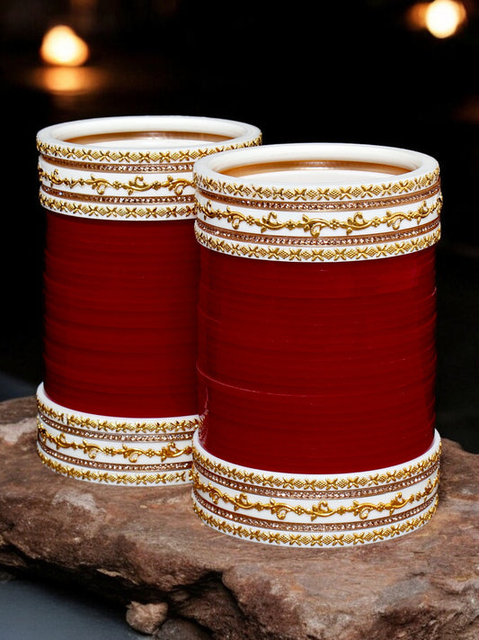 Designer Bridal Punjabi Chuda For Women