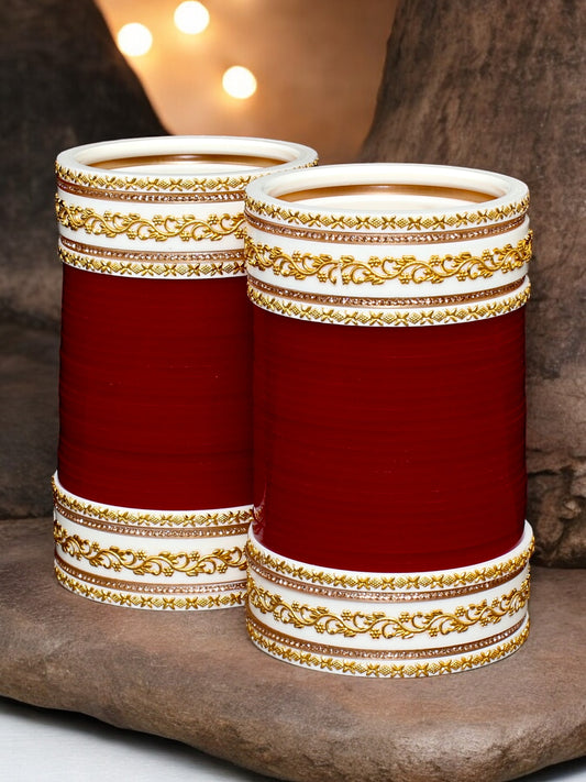 Designer Bridal Punjabi Chuda For Women