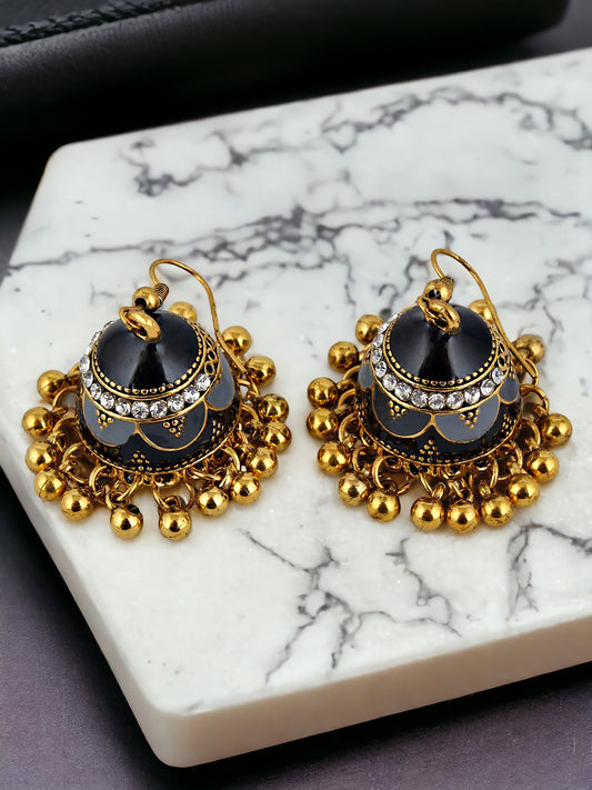 Meenakari Jhumki Earring For Girls & Women