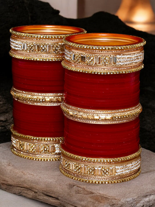 Designer Bridal Punjabi Chuda For Women