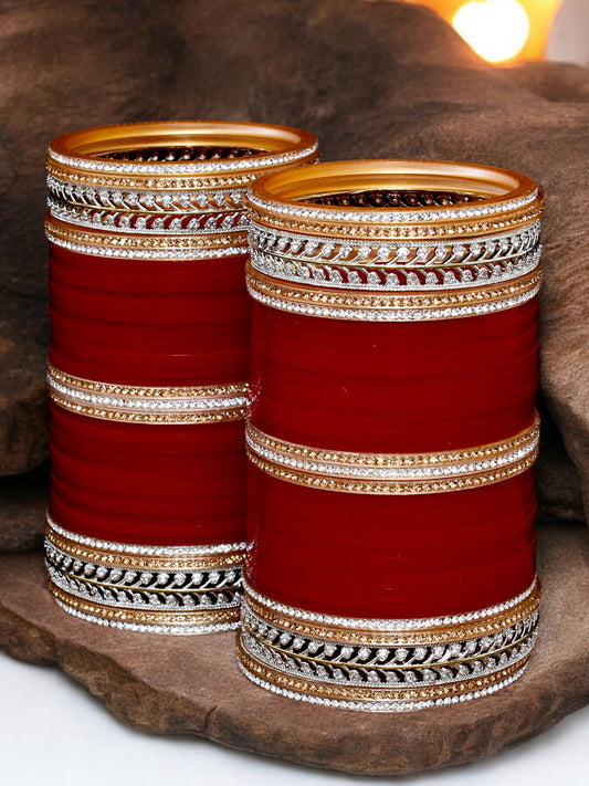 Designer Bridal Punjabi Chuda For Women