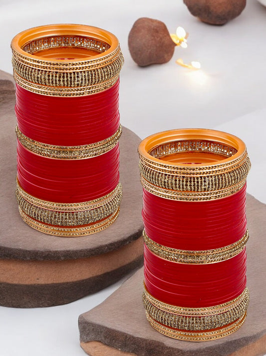 Designer Bridal Punjabi Chuda For Women