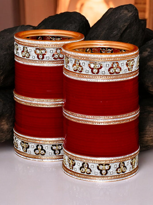 Designer Bridal Punjabi Chuda For Women