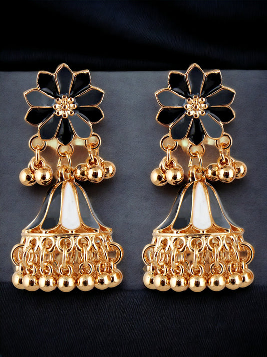 Meenakari Jhumki Earring For Girls & Women