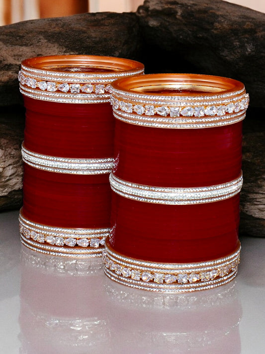 Designer Bridal Punjabi Chuda For Women