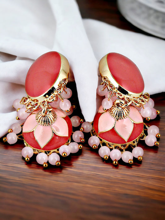 Meenakari Jhumki Earring For Girls & Women