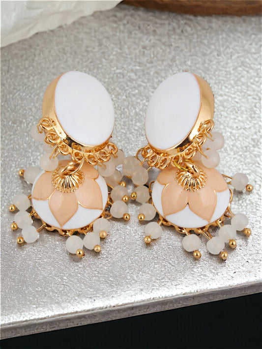 Meenakari Jhumki Earring For Girls & Women