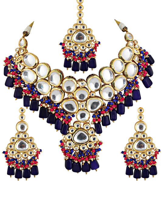 Kundan Necklace Set For Women & Girls