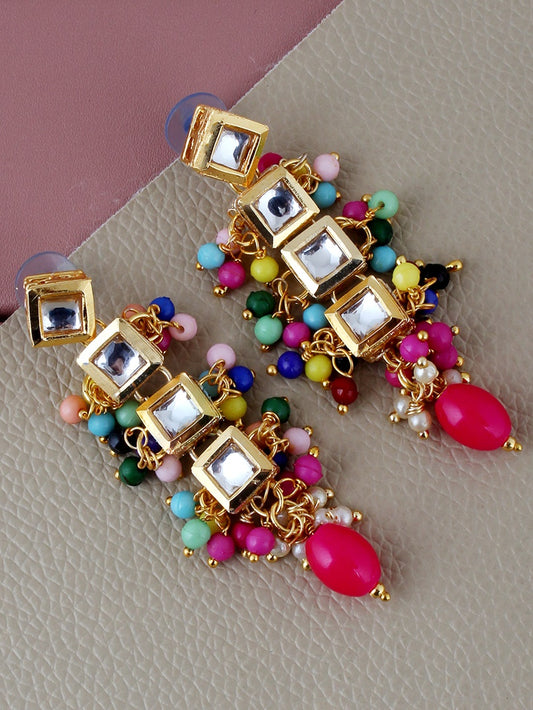 kundan Tika Earring set for Girls & women