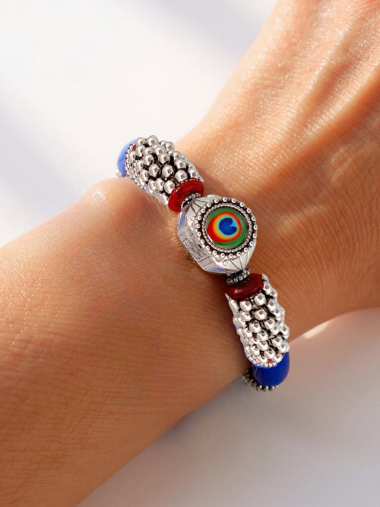 Navratri and Garba Jewellery Boho Bracelet for Women & Girls