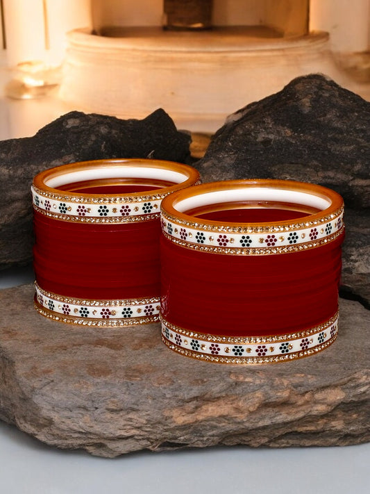 Designer Bridal Punjabi Chuda For Women