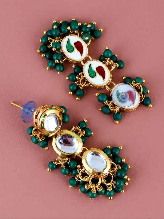 Kundan Tika Earring set for Girls & women