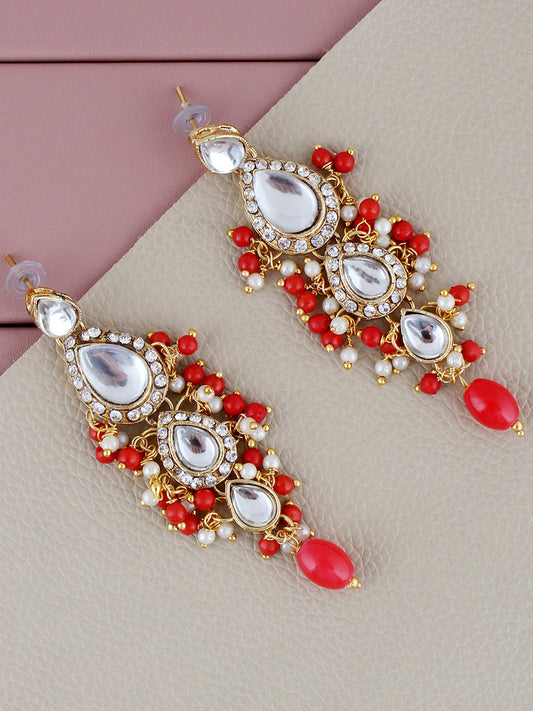 Kundan Tika Earring set for Girls & women