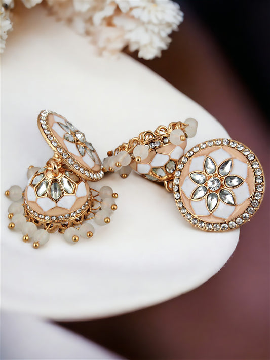 Meenakari Jhumki Earring For Girls & Women