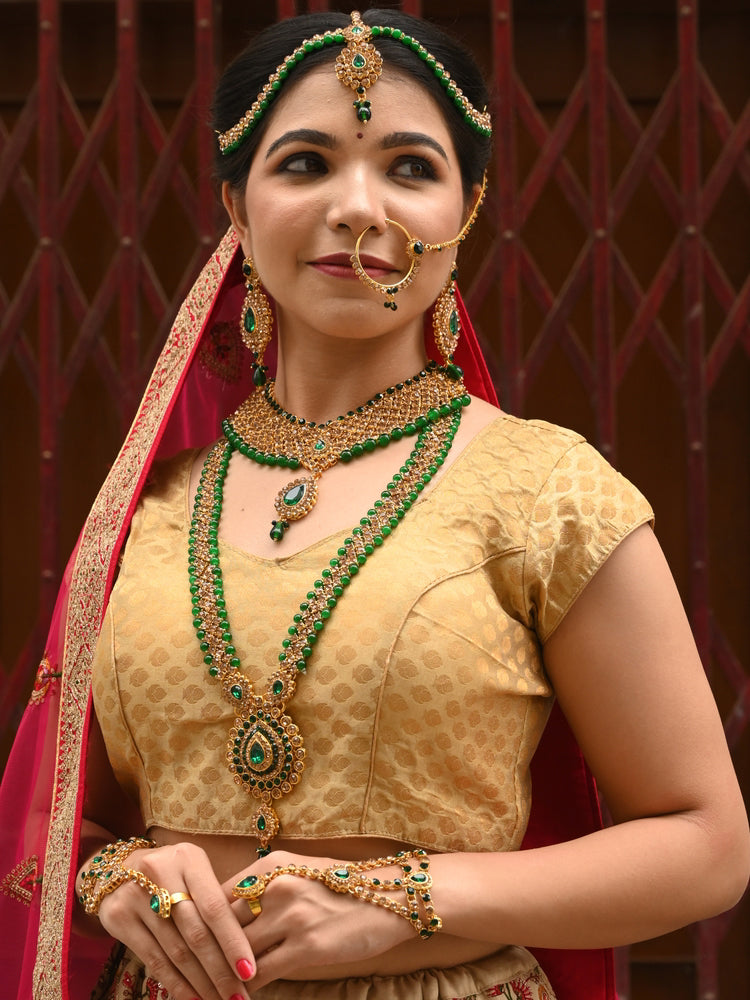 Bridal Dulhan Designer set Women Girls – LUCKY JEWELLERY