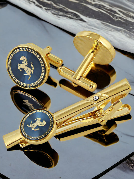 Cufflinks and Tie Pin Combo Gift Set For Men