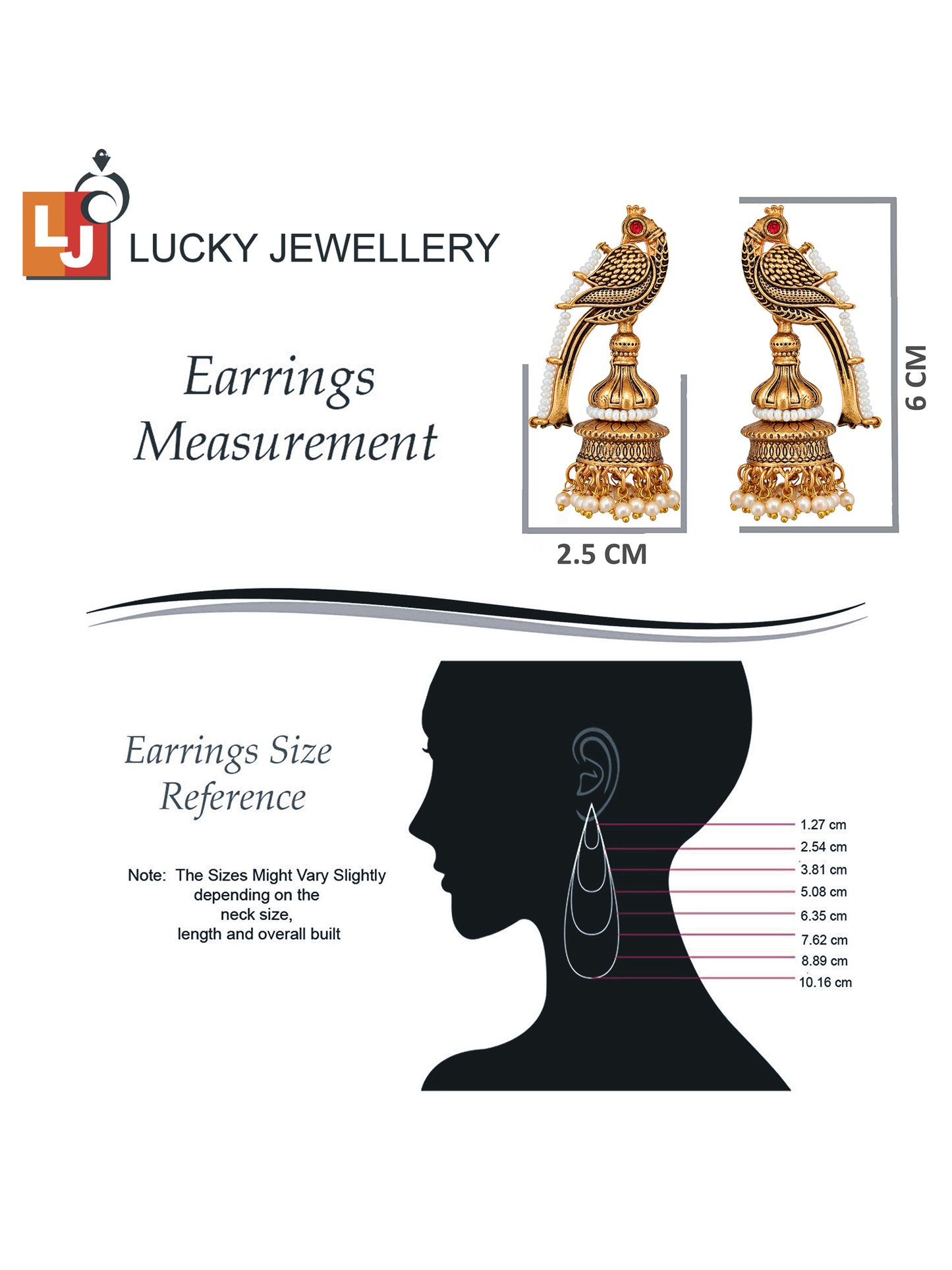 Trendy Celebrity Inspired Oxidised Gold Jhumki For Girls & Women | Black Metal Jhumkee Earing Set