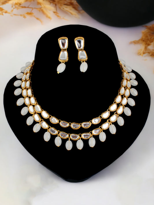 Kundan Necklace Set For Women & Girls