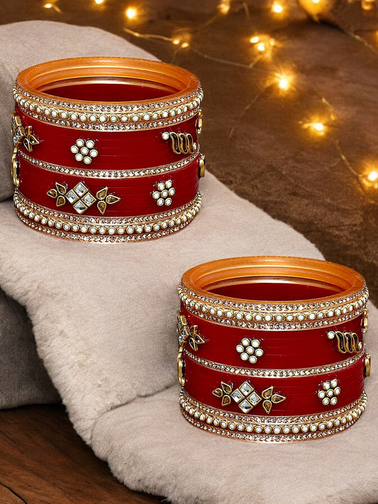 Designer Bridal Punjabi Chuda For Women