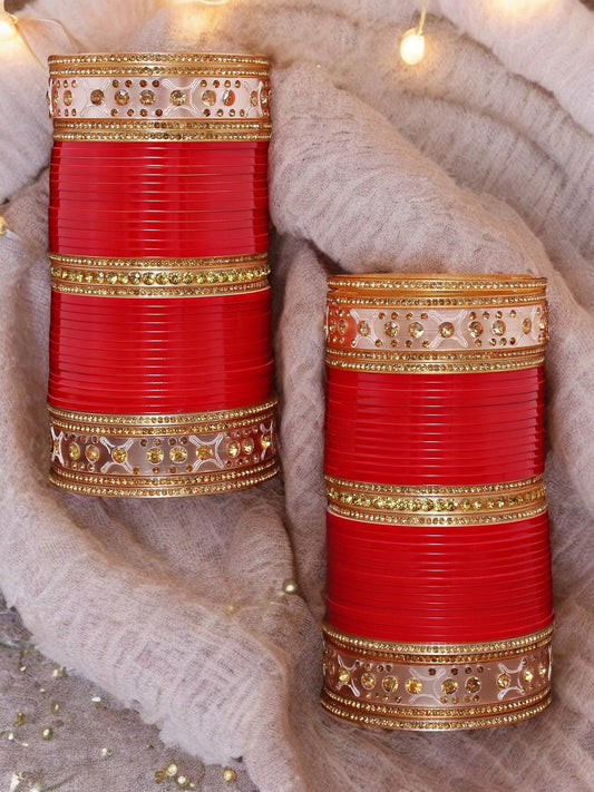 Designer Bridal Punjabi Chuda For Women