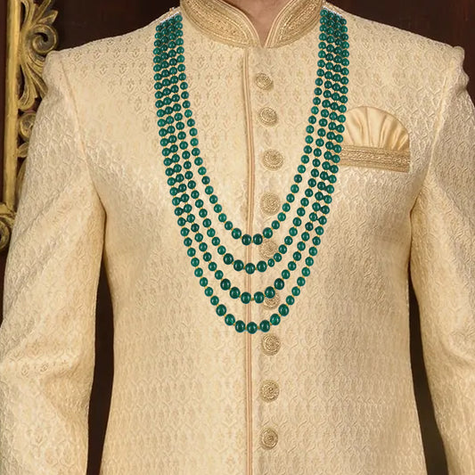 Maharaja Haar Groom Necklace Set for Men