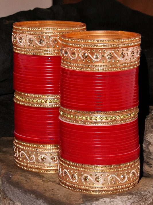 Designer Bridal Punjabi Chuda For Women