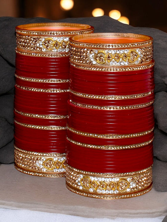 Designer Bridal Punjabi Chuda For Women