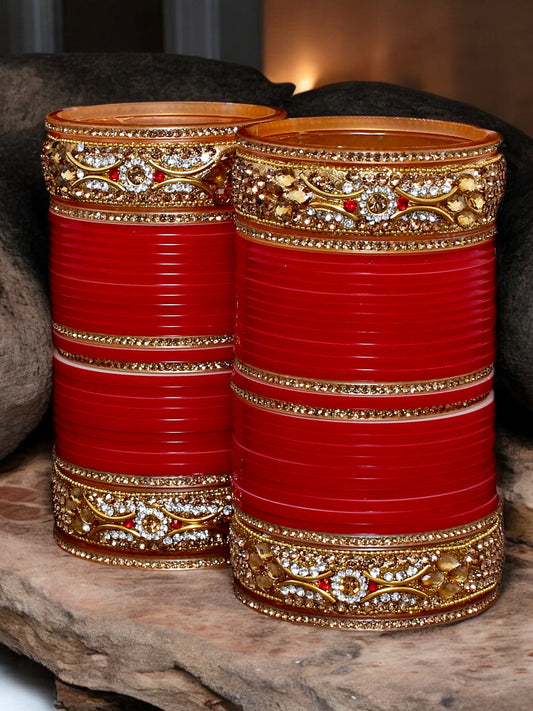 Designer Bridal Punjabi Chuda For Women