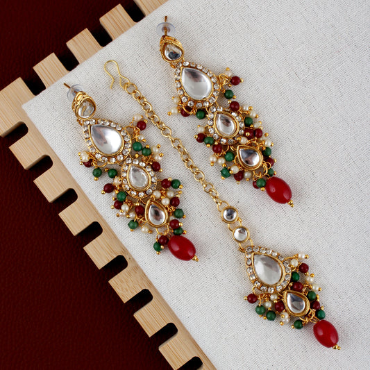 Necklace Combo Kundan Jewellery Set