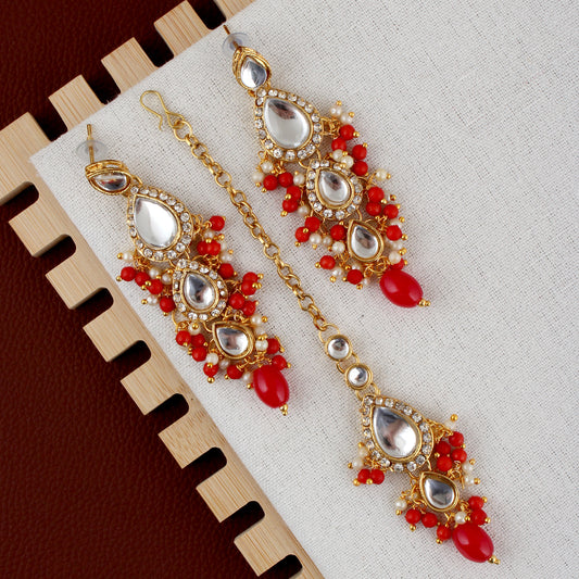 Necklace Combo Kundan Jewellery Set