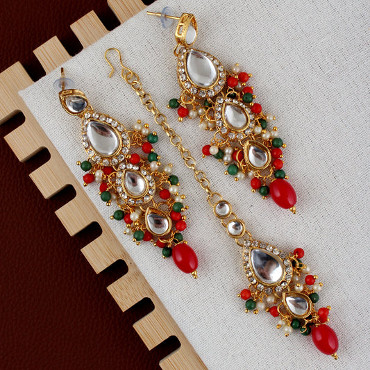 Necklace Combo Kundan Jewellery Set