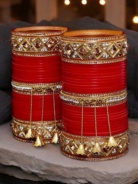 Designer Bridal Punjabi Chuda For Women