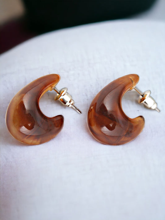 Lucky Jewellery Designer Copper Color Water Drop Earrings For Girls & Women