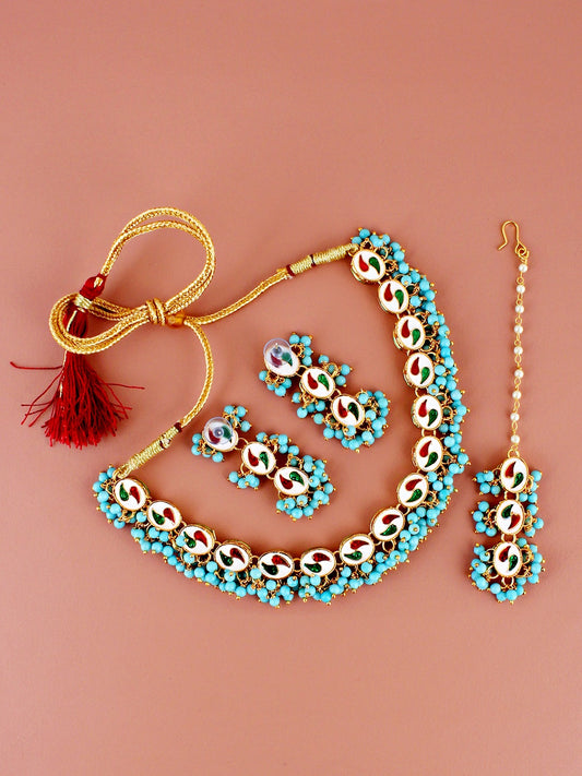 Kundan Choker Necklace set