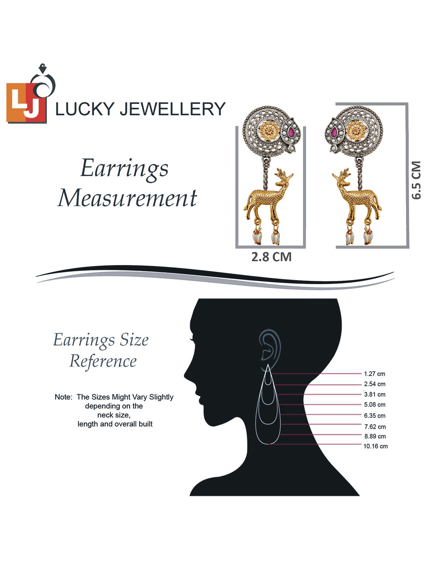 Trendy Celebrity Inspired Gold Plated Earring For Girls & Women|Oxidised Silver Designer Earing Set