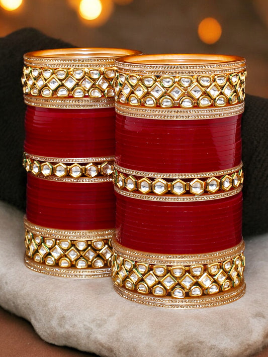 Designer Bridal Punjabi Chuda For Women