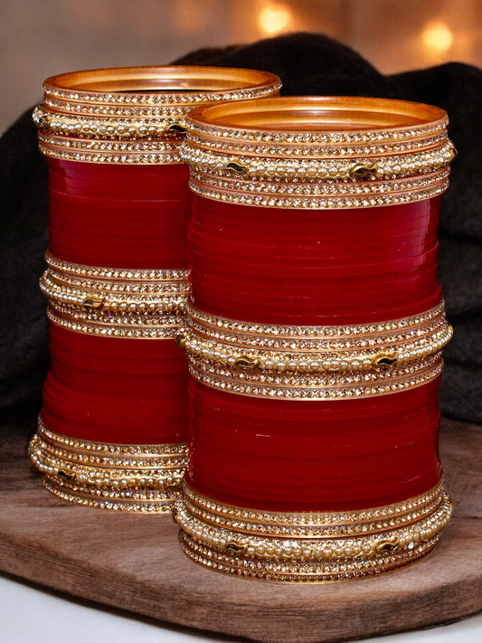 Designer Bridal Punjabi Chuda For Women