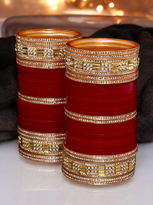 Designer Bridal Punjabi Chuda For Women