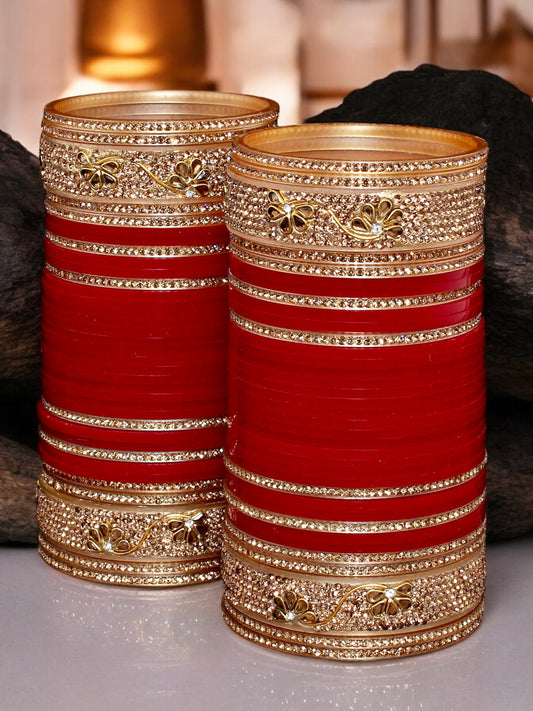 Designer Bridal Punjabi Chuda For Women