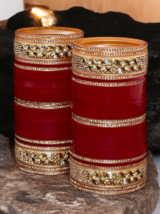 Designer Bridal Punjabi Chuda For Women