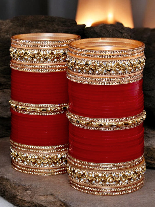 Designer Bridal Punjabi Chuda For Women