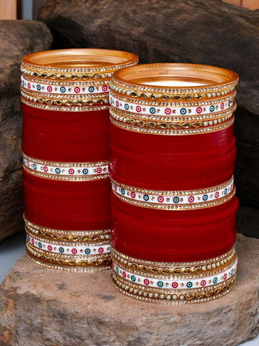 Designer Bridal Punjabi Chuda For Women